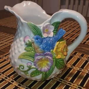 Vintage Porcelain Hand Painted Pitcher